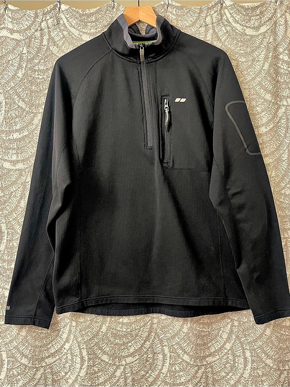Koppen Men's Black Performance Pullover XL